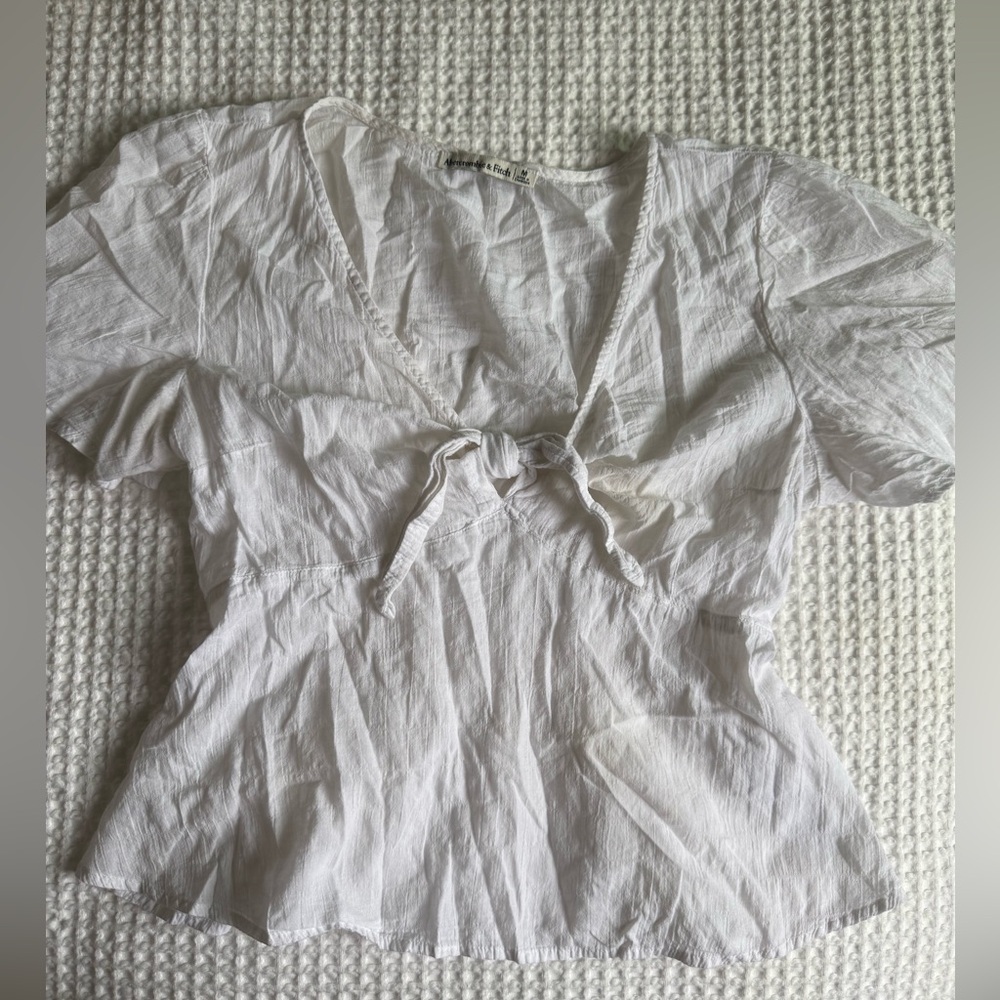 Abercrombie & Fitch Off-White Top